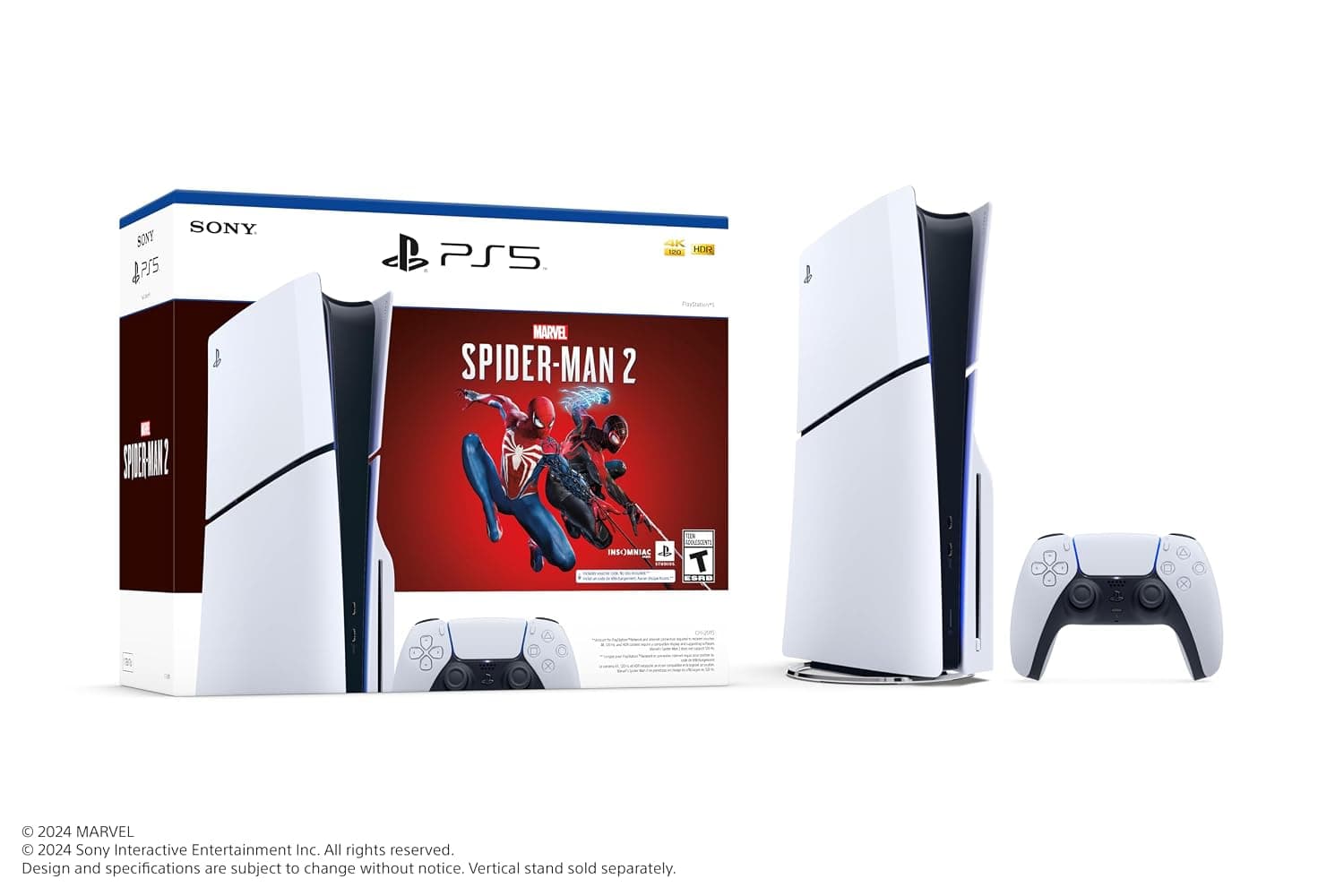 PlayStation 5 Slim Console - Marvel’s Spider-Man 2 Bundle — image 1